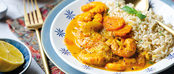 rice-prawns